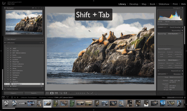 adobe lightroom and photoshop keyboard shortcuts for mac